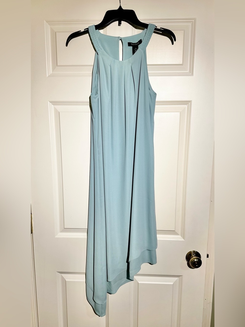 NWT Sleeveless Light Blue Shift Dress